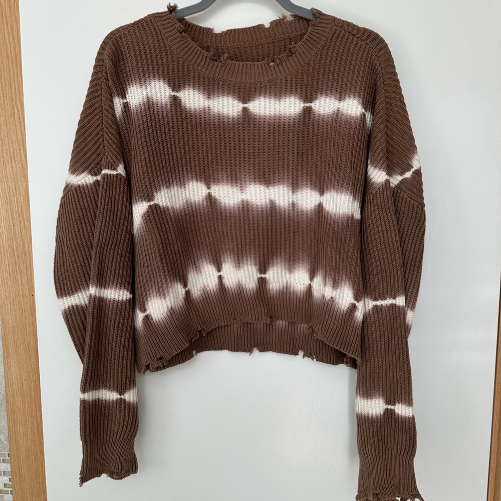 Pistola Brown Knit Sweater